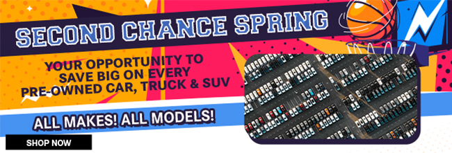2nd chance spring - save big on pre-owned