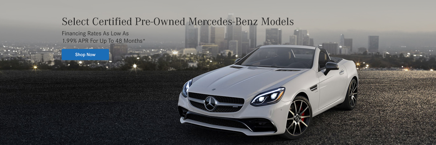Select Certified Pre-Owned Mercedes-Benz Models