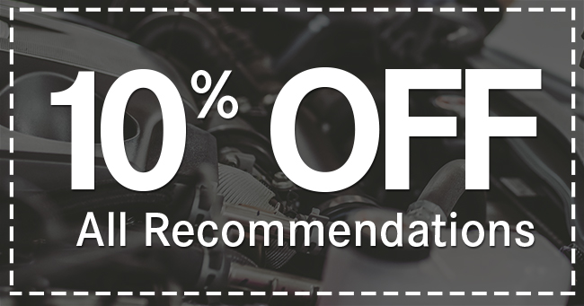 10% Off All Parts and Accessories