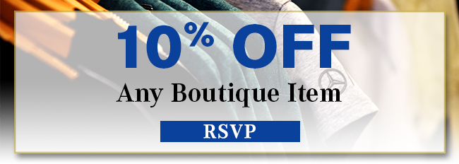 10% Off Any Boutique Item