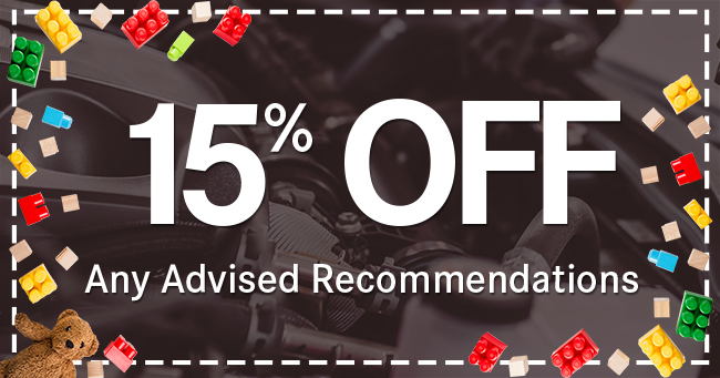 15% Off Any Advised Recommendations