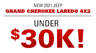 New 2021 Jeep Grand Cherokee Laredo 4x2