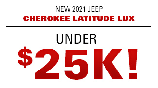 New 2021 Jeep Cherokee Latitude Lux