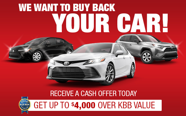 We Want to Buy Back Your Car!