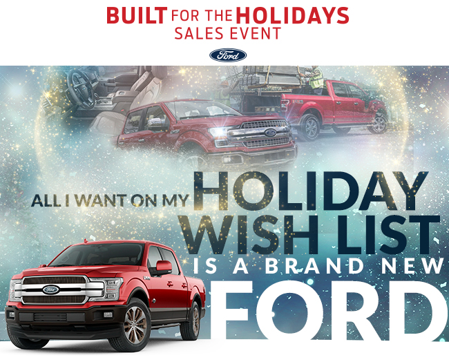 All I Want on My Holiday Wish List is a Brand New Ford
