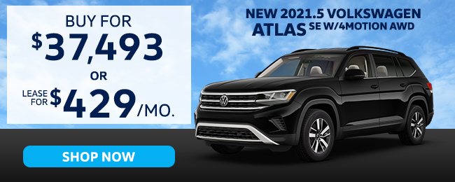 	1.	New 2021.5 Volkswagen Atlas SE w/4Motion AWD
