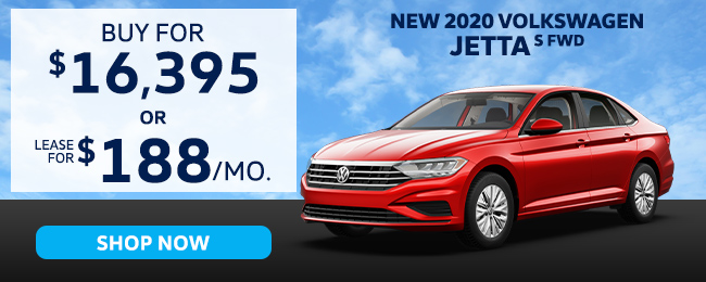 New 2020 Volkswagen Jetta S FWD