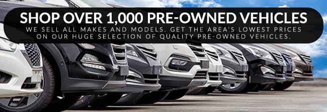 Shop Over 900 Pre-Owned Vehicles