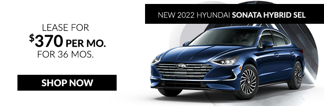 Hyundai vehicle special offer