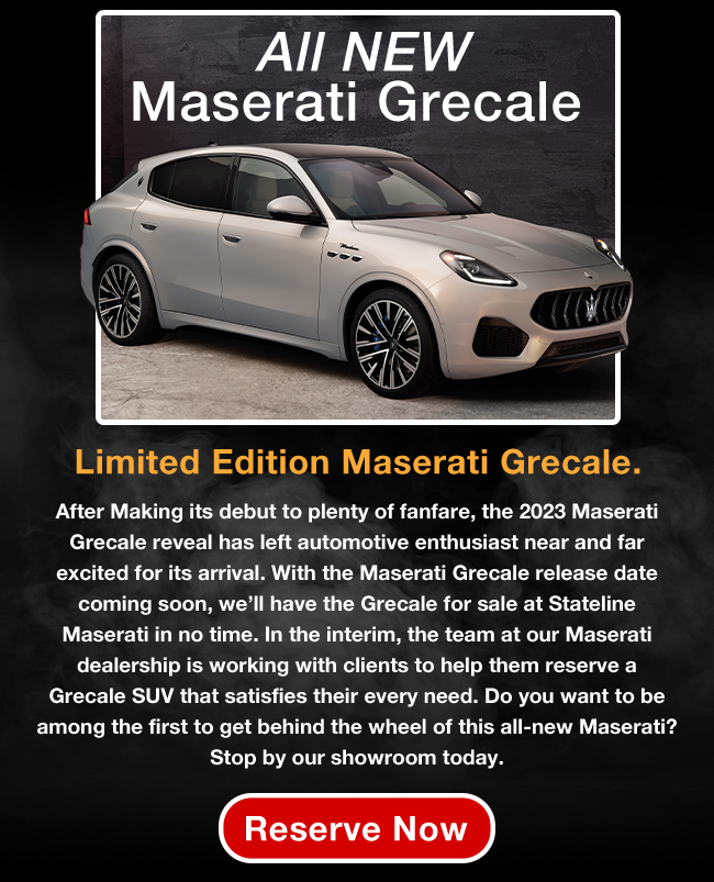 All NEW Maserati Grecale