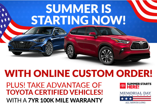 Promotional offers from Classic Toyota and Classic Hyundai in Wilkesboro North Carolina