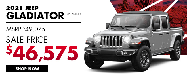 2020 Jeep Gladiator Overland 4x4
