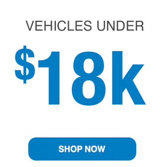 Vehicles under $18k