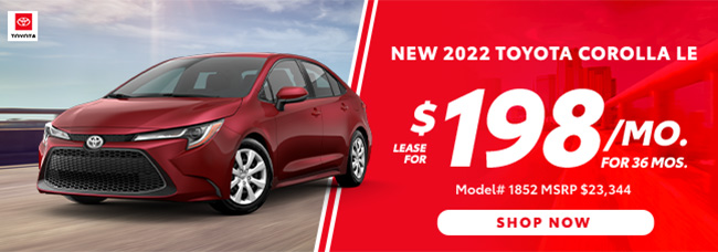 New 2022 Toyota Offer
