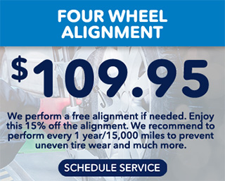 four wheel alignment service coupon