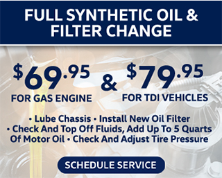 Full Synthetic oil and filter change