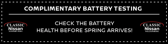 Complimentary Battery Testing