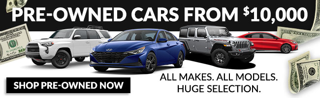 specials on pre-owned cars