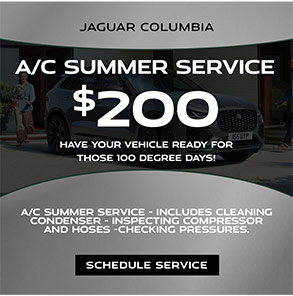 Jaguar A/C Summer service