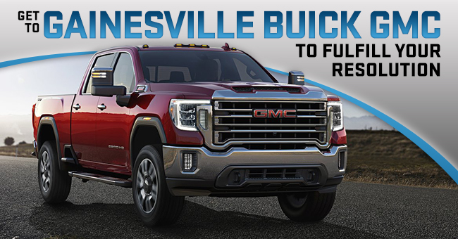 Get To Gainesville Buick GMC To Fulfill Your Resolution