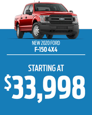 New 2020 Ford F-150 4x4