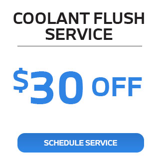 coolant flush service
