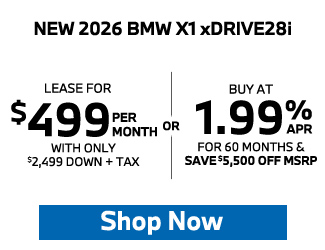 2026 BMW X1 xDrive28i Offer