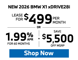 2026 BMW X1 xDrive28i Offer