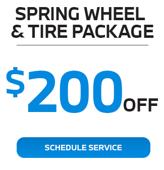 Spring wheel and tire package