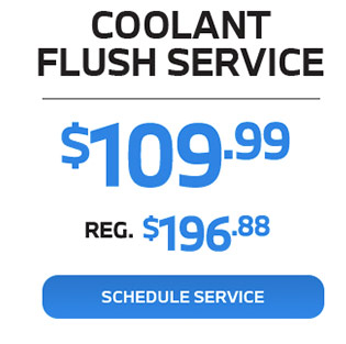 coolant flush service