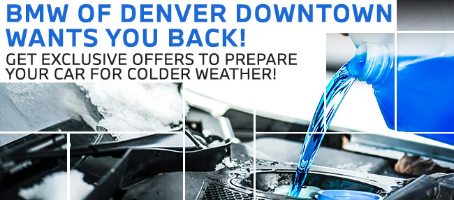 BMW of Denver Downtown winter service offers