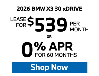 2026 BMW X5 xDrive40i Offer