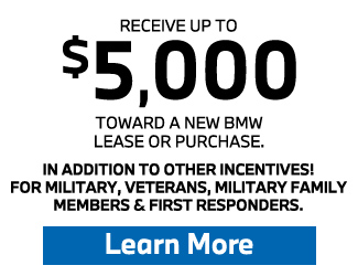 $5,000 Lease offer when you buy BMW
