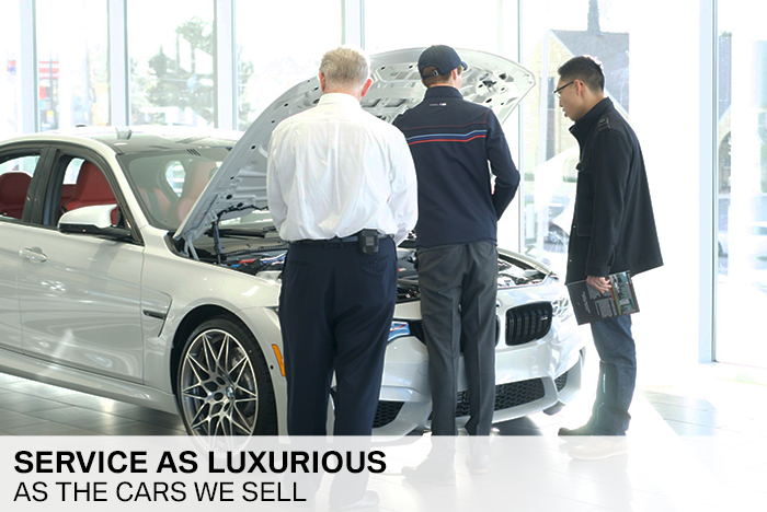 Service As Luxurious As The Cars We Sell