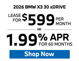 2026 BMW X3 30 xDrive Offer