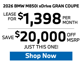 2026 BMW M850i Offer
