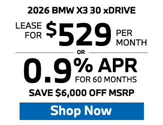 22026 BMW X3 30 xDrive Offer