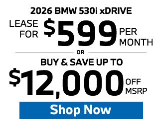 2026 BMW 530i xDRIVE Offer
