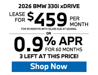 2026 BMW 330i XDRIVE Offer