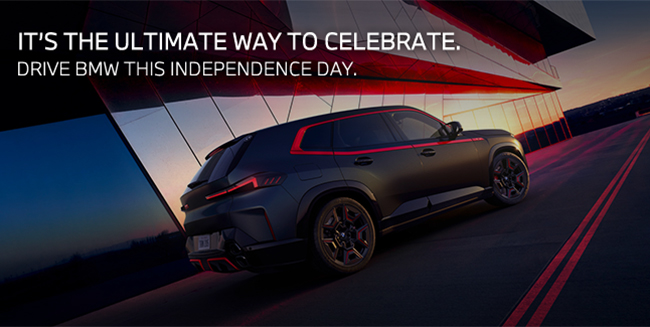 Its the ultimate way to celebrate - Drive BMW this Independence day