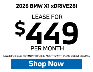 2026 BMW X1 xDRIVE28i Offer