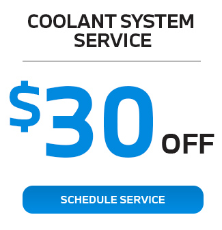 discount on coolant system service