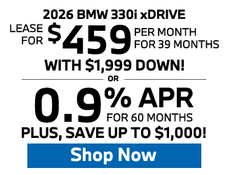 2026 BMW 330i xDrive Offer