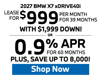 2026 BMW X7 xDrive40i Offer