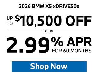 2026 BMW X5 xDRIVE40i Offer