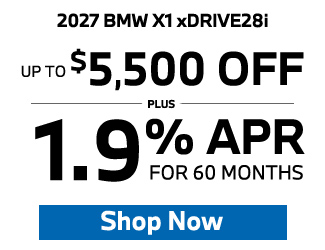 2026 BMW X1 xDrive28i Offer