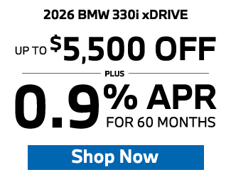 2026 BMW 330i xDrive Offer