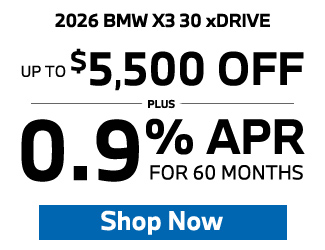 2026 BMW X3 30 xDRIVE Offer