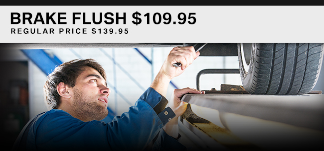 Brake Flush $109.95