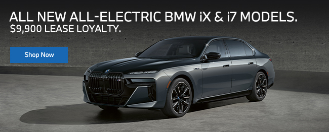 ll new all-electric BMW iX and i7 models